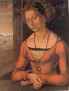 Albrecht Durer Young Woman with Bound Hair Germany oil painting artist